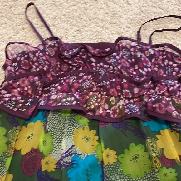 Sugar lips mixed print maxi dress - Picture 3 of 9